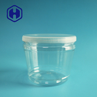 ظرف پلاستیکی دایره ای شکل مخروطی بریده شده 680 میلی لیتری بسته بندی شفاف پلاستیکی