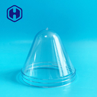 120mm 100g دهان گسترده شیشه پلاستیکی پیت پیش قالب با پوشش شفاف