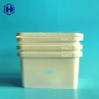 لوله های IML سفید چاپ لوگوی سفارشی دو دسته ظروف خالی مواد غذایی