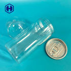 قوطی های پلاستیکی شفاف گنبدی Leuk Proof Clear 420ml برای کوکی ها