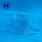 جعبه پلاستیکی مستطیلی Bpa Free 40oz PET Clear Plastic Box بدون دسته