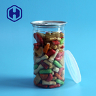 قوطی های پلاستیکی شفاف 500 میلی لیتری کنسرو سبزیجات خشک کنسرو غذای یکبار مصرف قوطی حیوانات خانگی