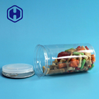 قوطی های پلاستیکی شفاف 500 میلی لیتری کنسرو سبزیجات خشک کنسرو غذای یکبار مصرف قوطی حیوانات خانگی