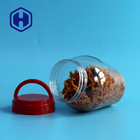 بسته بندی مواد غذایی کنسرو شیشه ترشی پلاستیکی 590 میلی لیتری درب پیچ دار شکل سفارشی