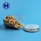 قوطی های پلاستیکی PET شفاف با بسته بندی بادام هندی 300 میلی لیتری حلقه کش