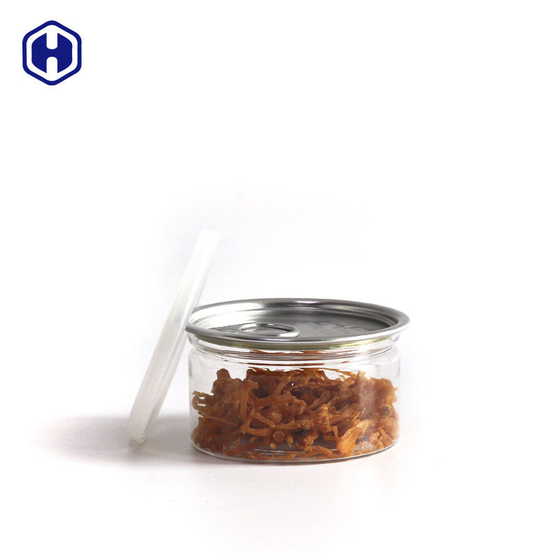 ضد رطوبت شفاف پالتو آسان باز کنسروهای پلاستیکی / پالتو آسان باز کنسرو برای سس