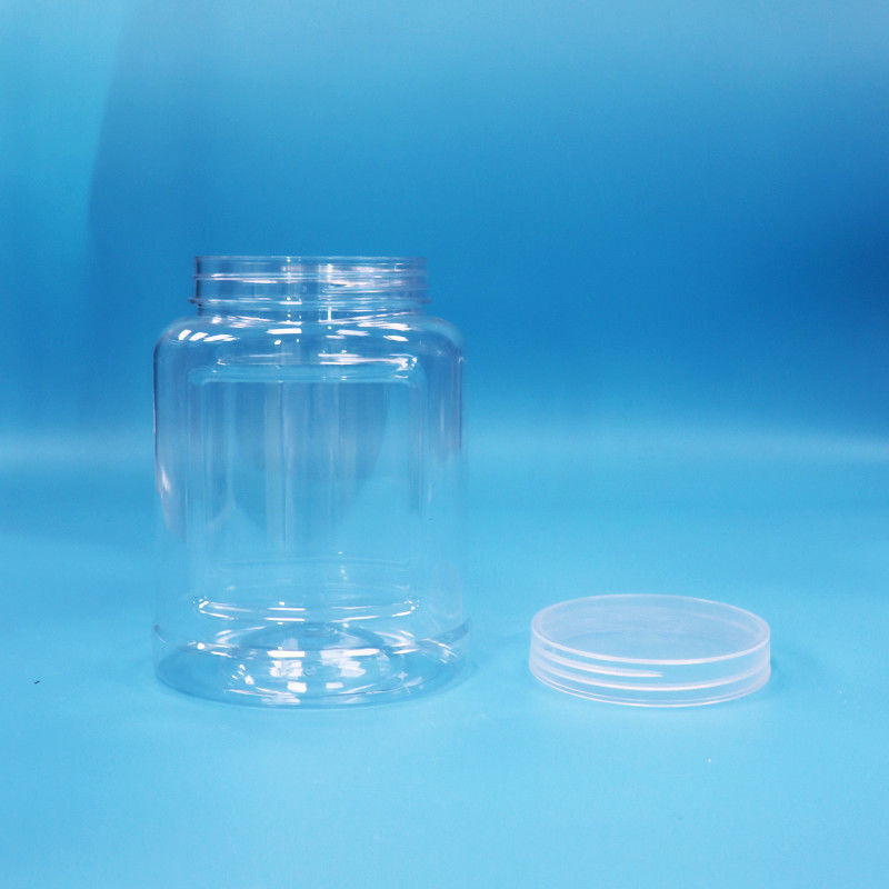کپسول ضد دستکاری مواد غذایی شفاف PET شیشه پلاستیکی برای آجیل مواد غذایی نودل های شیرین