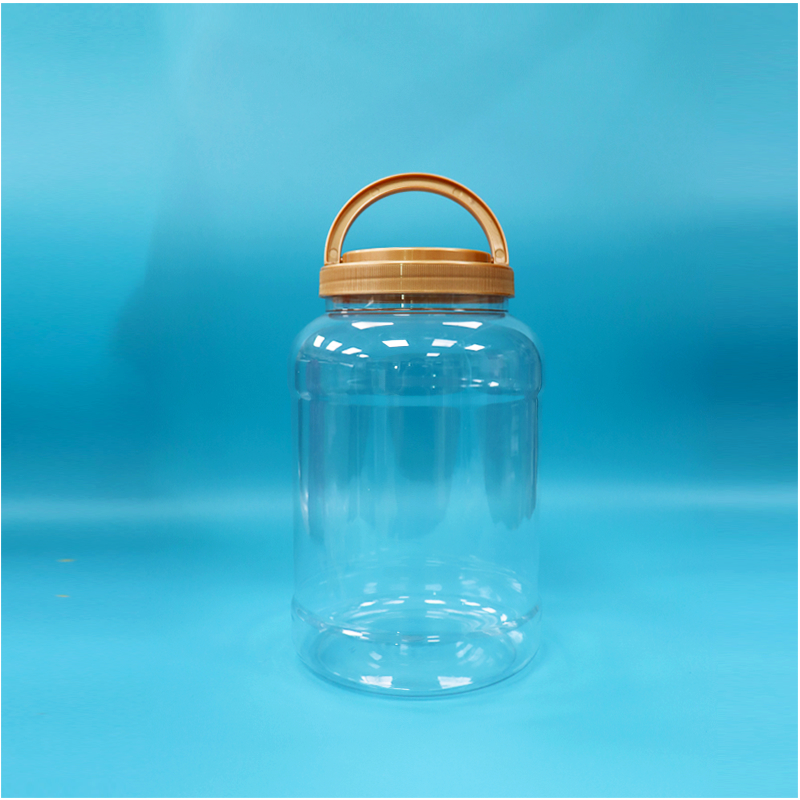 BPA Free Handle Cap شفاف دور دهان گسترده PET پلاستیکی پودر شیر قاشق قاشق