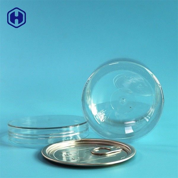 قوطی پلاستیکی شفاف Lid Type Lid 16OZ 500ML با بالاترین آلومینیوم EOE