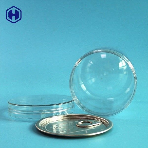 قوطی پلاستیکی شفاف Lid Type Lid 16OZ 500ML با بالاترین آلومینیوم EOE