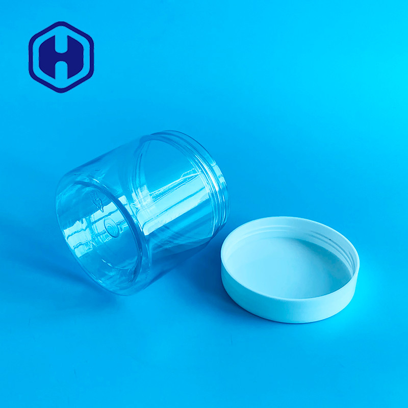 180 میلی لیتر 6 اونس Clear Plastic Cosmetic Jars کرم مراقبت از پوست ماسک صورت ژل اسکراب ذخیره سازی
