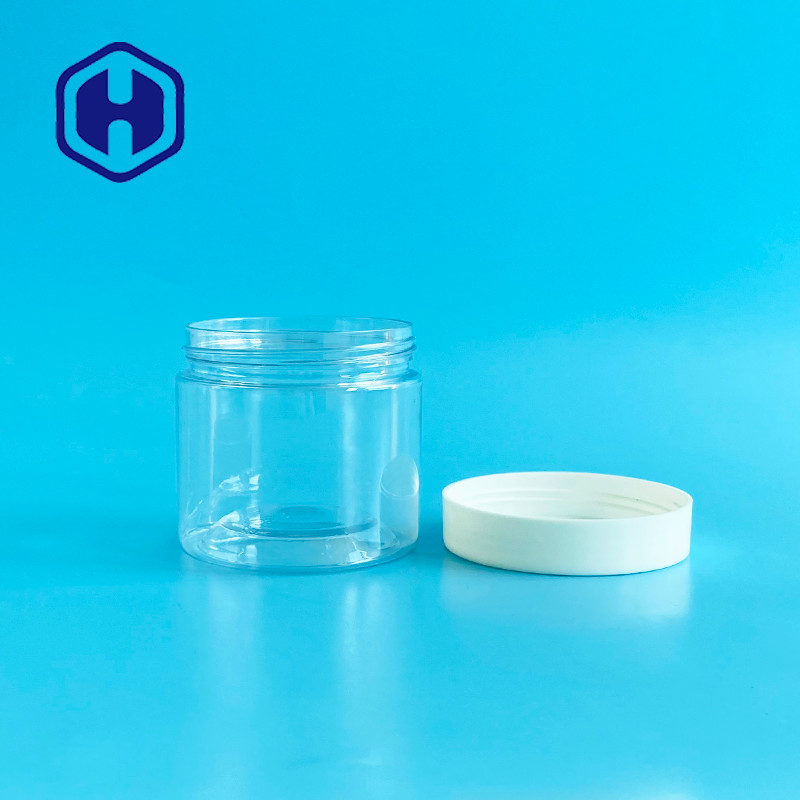 180 میلی لیتر 6 اونس Clear Plastic Cosmetic Jars کرم مراقبت از پوست ماسک صورت ژل اسکراب ذخیره سازی