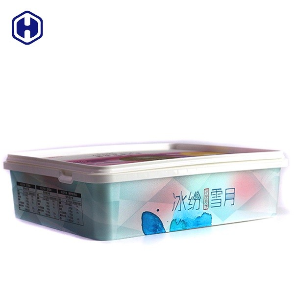 جعبه های پلاستیکی قابل بازیافت 2600ml 400g A4 شکل داغ پر کردن شکل در دسترس است