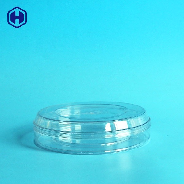 ظروف سیلندر پلاستیکی گرد سبک وزن قابل حمل با ظرفیت کوچک 150 میلی لیتر