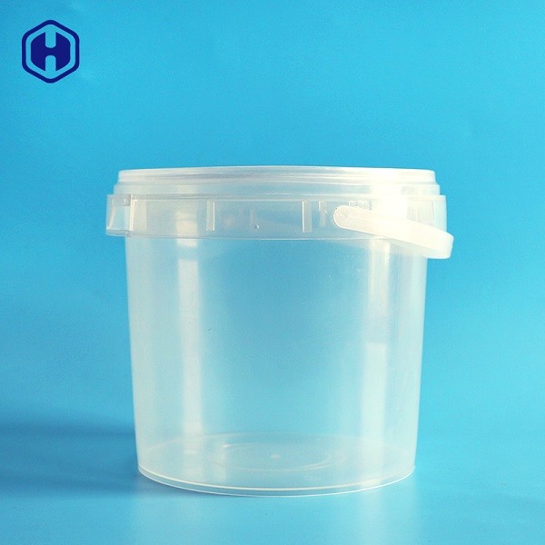 بسته بندی کوکی ضد آب IML سطل 2 لیتری آب گرم و پر کننده سازگار با محیط زیست