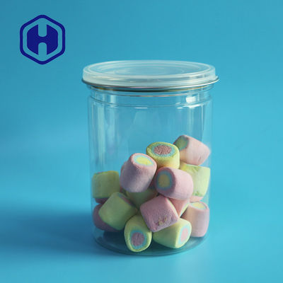 بسته بندی آجیل قوطی پلاستیکی بدون هوا 850 میلی لیتر 401# PET خالی آسان باز