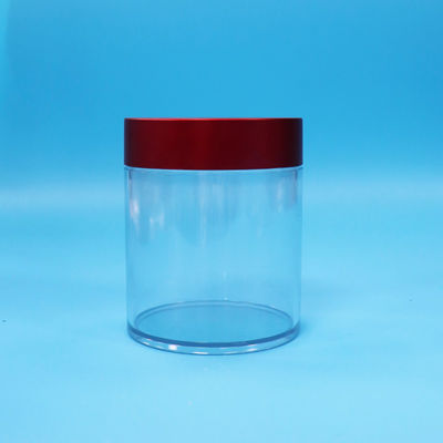 کیفیت مواد غذایی شیرینی کوکی فنجان خرد شده شفاف PET پلاستیک دور شیشه پیچپوش سرخی