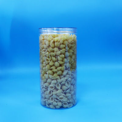 مواد غذایی شفاف بطری PET گرد پلاستیکی شیرینی کوکی بطری مواد غذایی پیچ کلاه شفاف