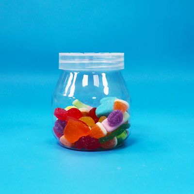 کلوچه های کوچک خالی شیرینی شفاف PET شیشه پلاستیکی پیچ بند درجه غذایی Bpa رایگان