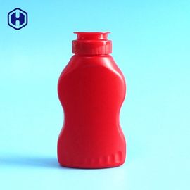 بطری های پلاستیکی خالی با مانع بالا قرمز سیلیکا ژل PP Flip Top 220 گرم 210 میلی لیتر