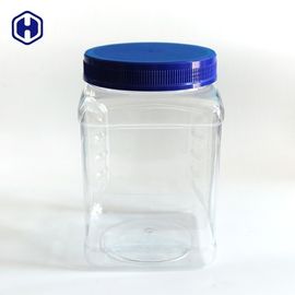 ظرفیت بزرگ پاک کننده جعبه پلاستیک مربع 64OZ 1850ml قطر دهان 110 میلی متر