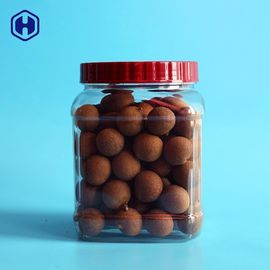 استفاده از آشپزخانه خانگی با دوام در شیشه های پلاستیکی مربع گسترده قابل استفاده مجدد