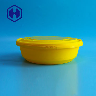 2000ml ظروف پلاستیکی IML پلاستیکی سفید مشکی زرد قابل بازیافت با مایکروویو