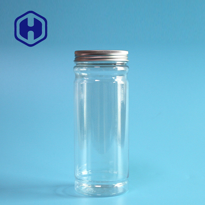 شیشه خالی پلاستیکی چای معطر 350 میلی لیتری PET با درب پیچ دار