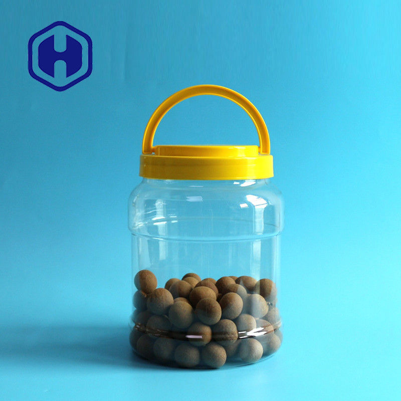 آب نبات ترشی دهان گشاد شیشه های پلاستیکی بزرگ با درب 80.5 اونس درجه غذایی بدون Bpa