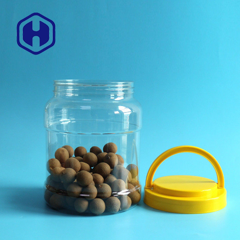 آب نبات ترشی دهان گشاد شیشه های پلاستیکی بزرگ با درب 80.5 اونس درجه غذایی بدون Bpa