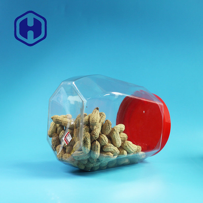 شیشه پلاستیکی ضد نشتی 2480 میلی لیتری با دهانه پهن درب پیچ