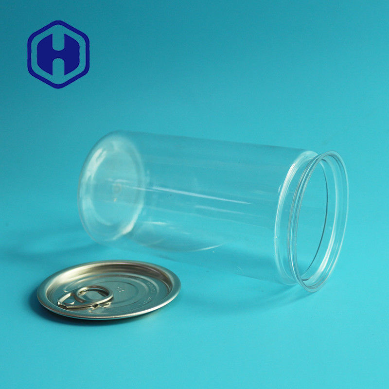 Bpa Free Empty 418ml PET میز کاملاً باز و باریک برای کنسرو غذا
