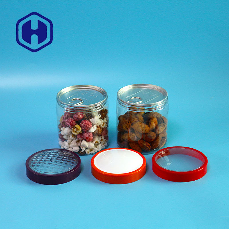 12.8 اونس 305# خرما بادام هندی PET هواگیر می تواند بسته بندی پلاستیکی را با درپوش پیچی به راحتی باز کند