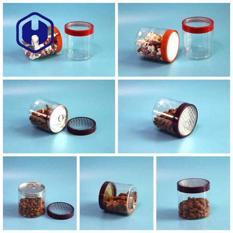 12.8 اونس 305# خرما بادام هندی PET هواگیر می تواند بسته بندی پلاستیکی را با درپوش پیچی به راحتی باز کند