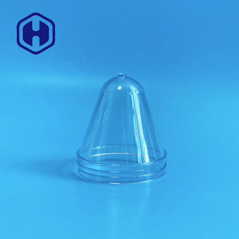 حجم عمده 300 میلی لیتر 500 میلی لیتر بطری PET پیش شکل BPA رایگان دهان باز بزرگ گردن 70mm برای شیشه