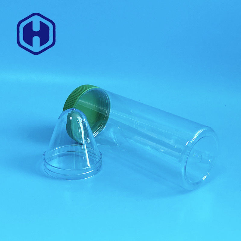 حجم عمده 300 میلی لیتر 500 میلی لیتر بطری PET پیش شکل BPA رایگان دهان باز بزرگ گردن 70mm برای شیشه