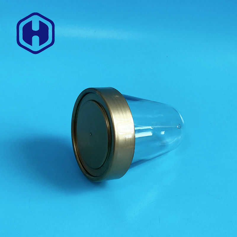 350 میلی لیتر بطری PET دهان گسترده، گردن 72 میلی متر 40 گرم، پوشش پیچ سفارشی