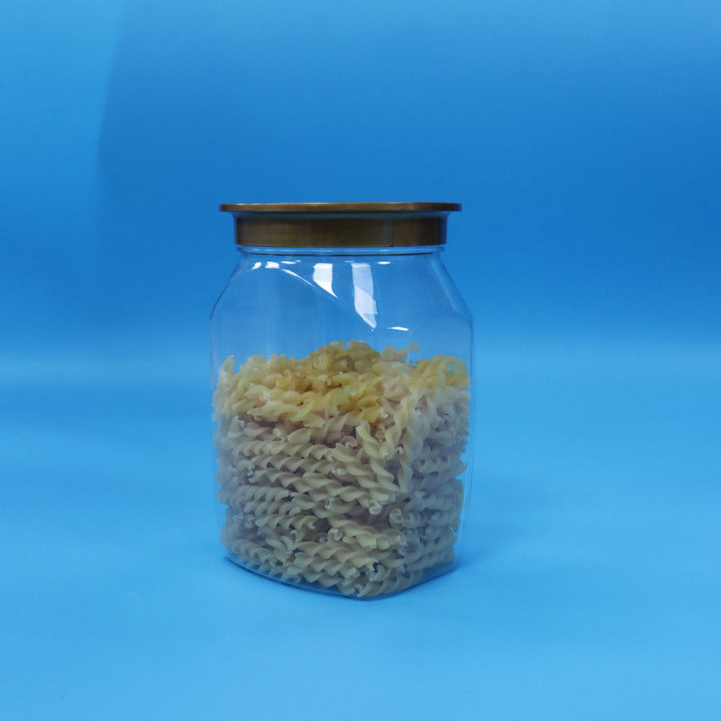 مواد غذایی نوزاد با کیفیت بالا پلاستیک شفاف PET ذخیره سازی مواد غذایی جار مهر و موم