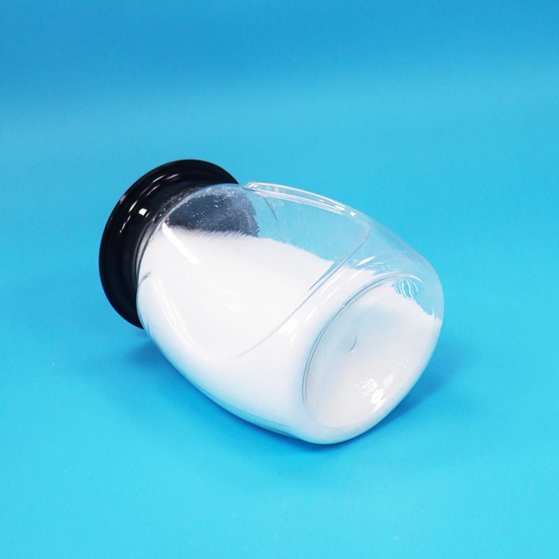 شیشه های پلاستیکی شفاف PET و درپوش های پیچی برای آب نبات میوه خشک شده ایمن برای مواد غذایی و نمک