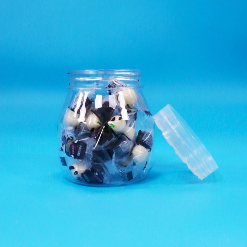 کلوچه های کوچک خالی شیرینی شفاف PET شیشه پلاستیکی پیچ بند درجه غذایی Bpa رایگان