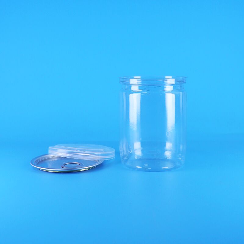 بادام زمینی ارگانیک وحشی جنگلی غذای خشک انتهای آسان باز شونده لوله پلاستیکی شفاف قوطی پاپ کورن