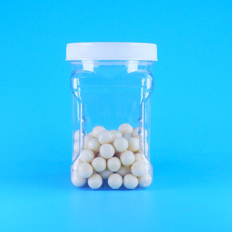 سیسمون آرد ذرت پر کردن بسکت پی ای تی شفاف پلاستیکی پیچ پوشه مربع چسب شیشه های BPA رایگان