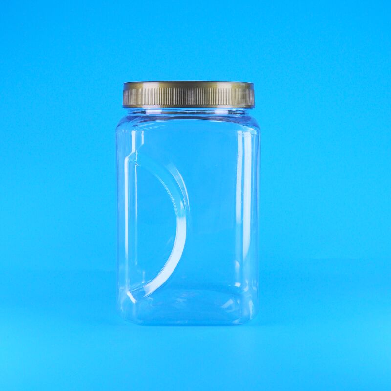 شکل مربع PET شفاف Brown پوشه پلاستیکی کوکی های درجه غذایی بادام شیشه میوه خشک شده