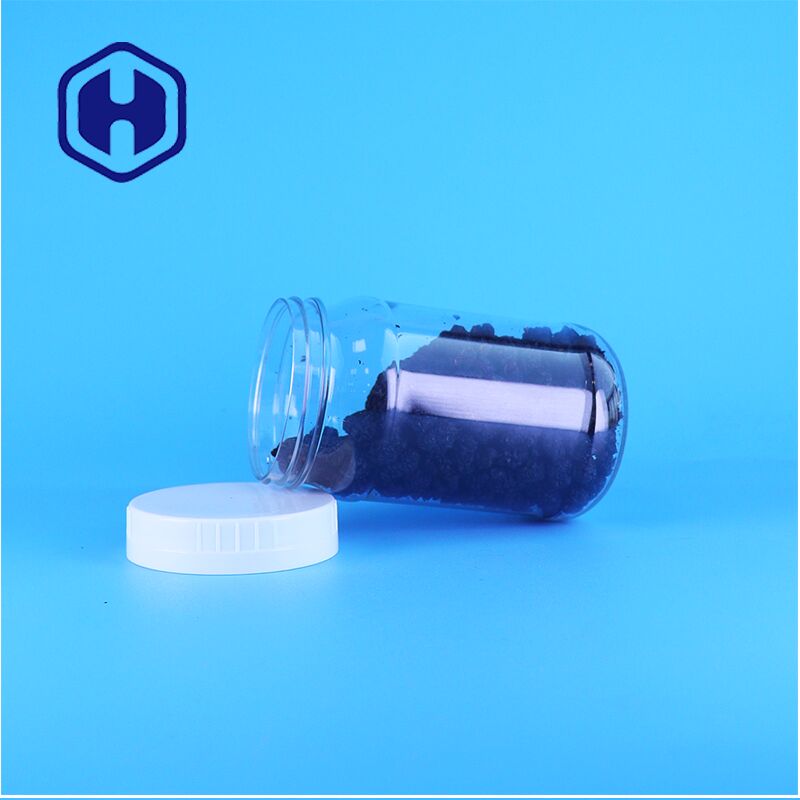 ذخیره سازی درجه غذایی برتر شیشه PET شفاف برای سس ها میان وعده ها شیرینی ها امن شیک کاربردی