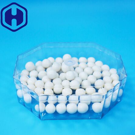 میوه های خشک خالی میوه های شیرین جوانه های کوکی های پلاستیکی PET بسته بندی هشت گوشه ای جعبه درجه غذایی