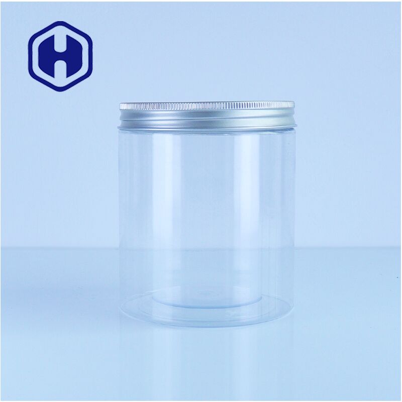 کپسول پیچ و تاب شیشه ی تمیز ذخیره ی درجه ی غذایی برای گاز خوردن شکلات قطعات کوکی قطعات آب نبات