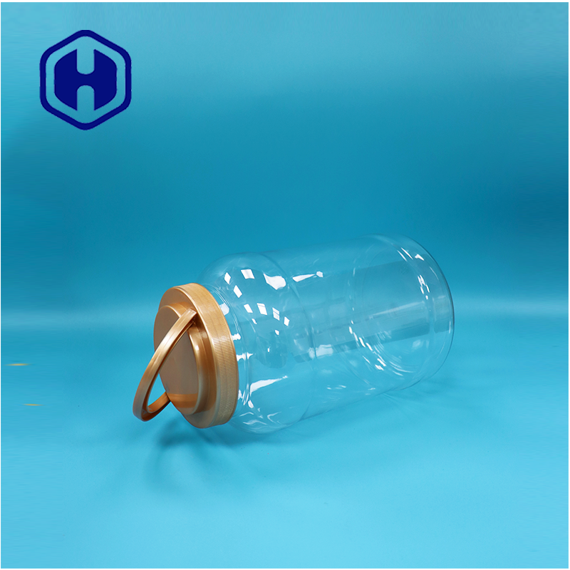 BPA Free Handle Cap شفاف دور دهان گسترده PET پلاستیکی پودر شیر قاشق قاشق
