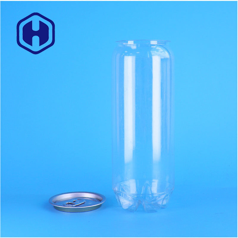 بطری نوشیدنی چای OEM ODM Clear PET با درب کششی آلومینیومی کارخانه ظروف نوشیدنی درجه مواد غذایی