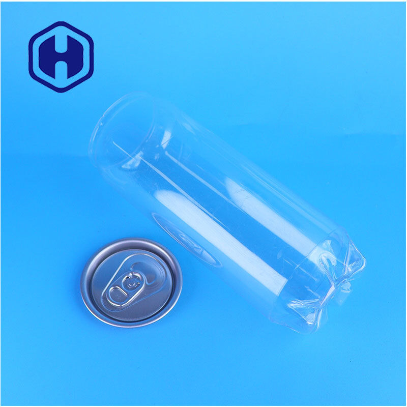 بطری نوشیدنی چای OEM ODM Clear PET با درب کششی آلومینیومی کارخانه ظروف نوشیدنی درجه مواد غذایی