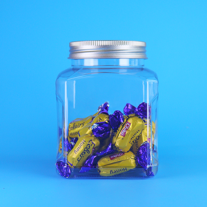 عمده فروشی ODM Food Grade Plastic Jar For Loose Leaf Tea Packaging Clear PET Jar Factory